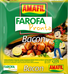 Farofa Tradicional Sabor Bacon - Amafil (Harina de Yuca preparada sabor Tocino) 250g